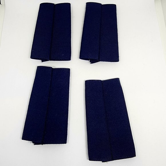 U.S. Air Force Epaulets - Shoulder Board Marks O-2 1st Lieutenant - Navy Blue - Picture 4 of 7